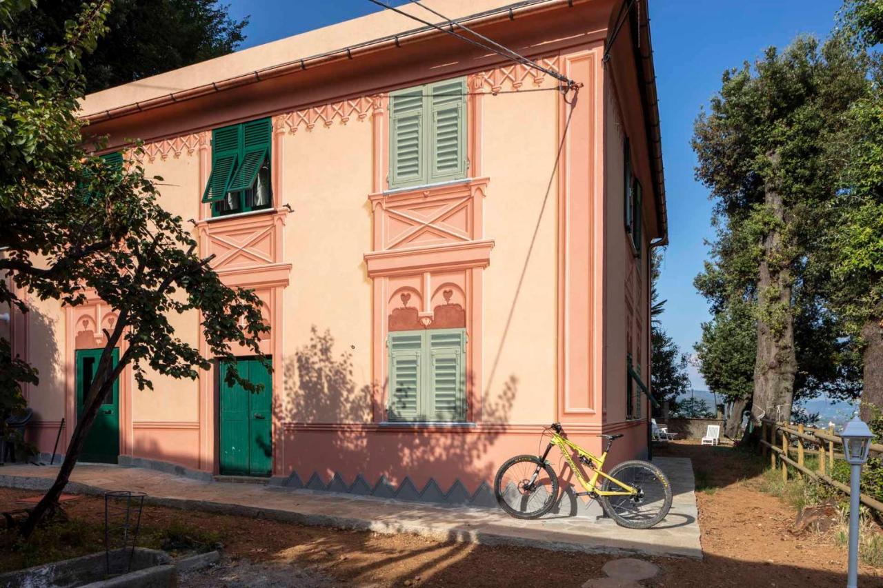 La Brigna B&B Il Bosco Sul Mare Genoa Luaran gambar