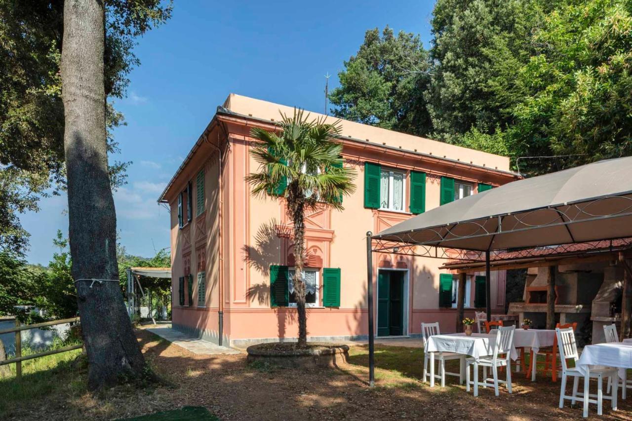 La Brigna B&B Il Bosco Sul Mare Genoa Luaran gambar