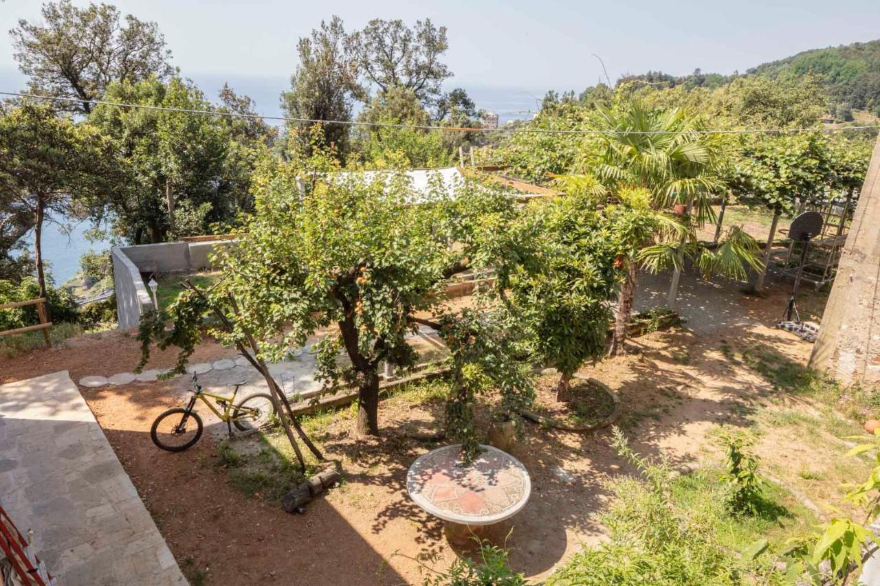 La Brigna B&B Il Bosco Sul Mare Genoa Luaran gambar